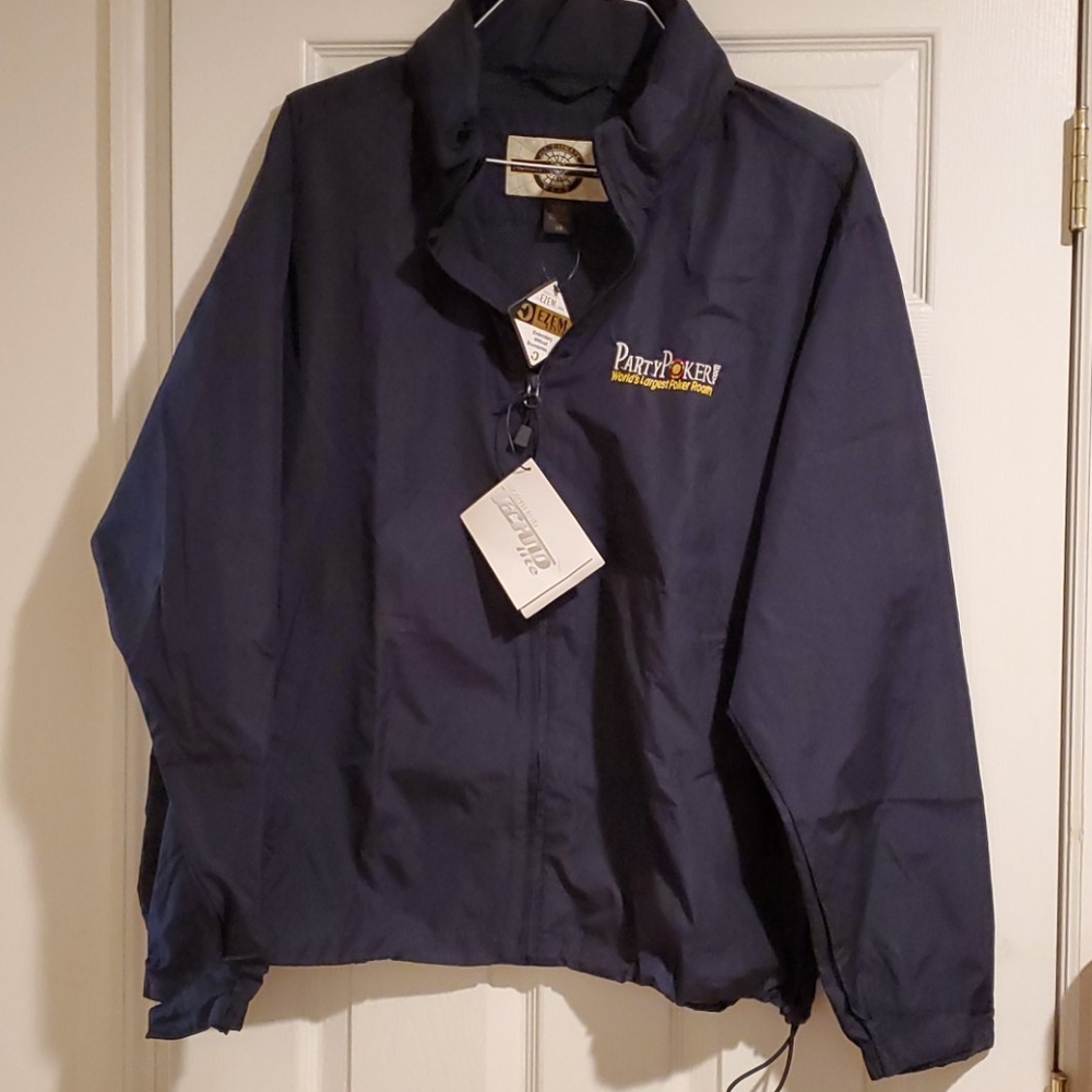 Party Poker Mens Light Jacket